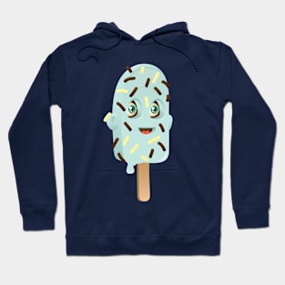 Blue Ice Cream Hoodie